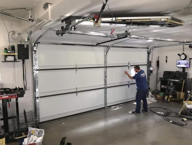 Professional garage door repair service by Heath Garage Door Repair in Heath
