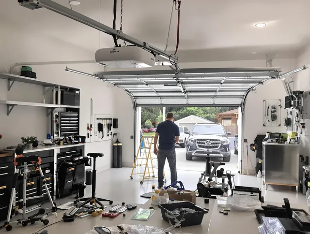 Garage door opener installation by Heath Garage Door Repair in Heath