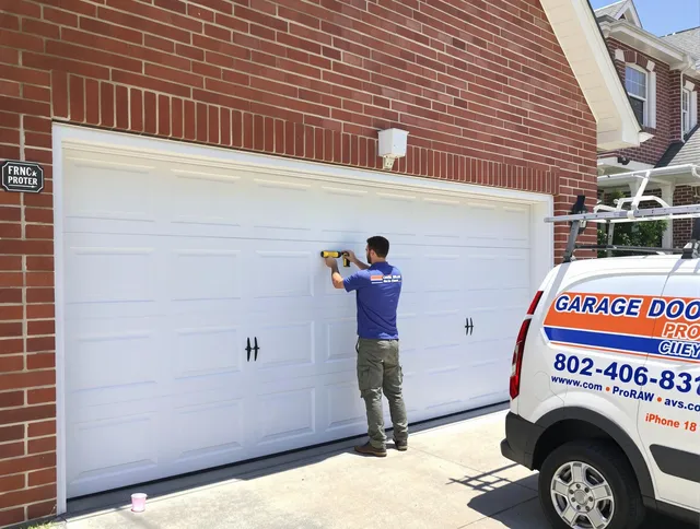 Local garage door repair service by Heath Garage Door Repair in Heath